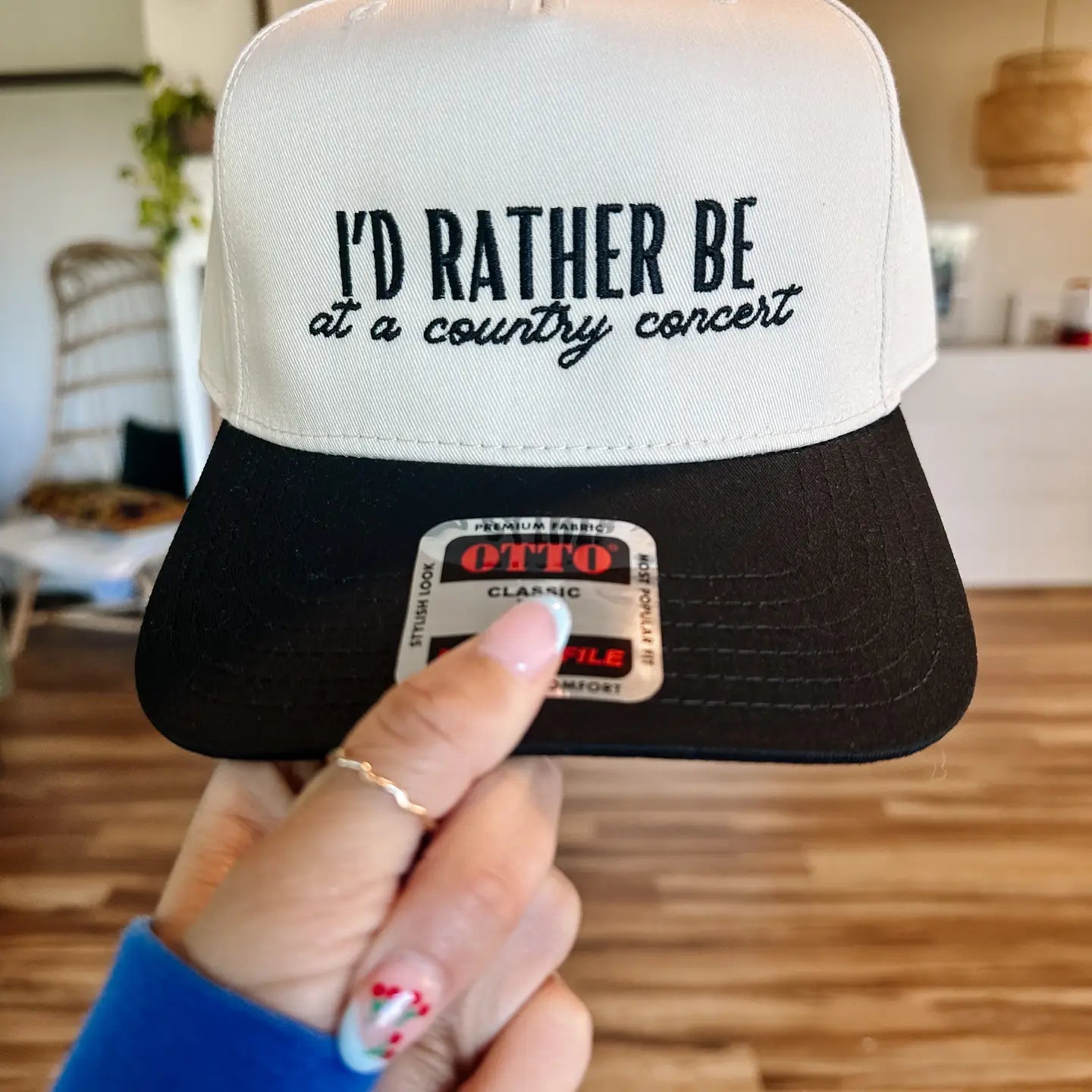I'd Rather Be At A Country Concert Trucker Hat - From Juniper With Love