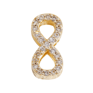 Infinity Charms - Glitzy Gold