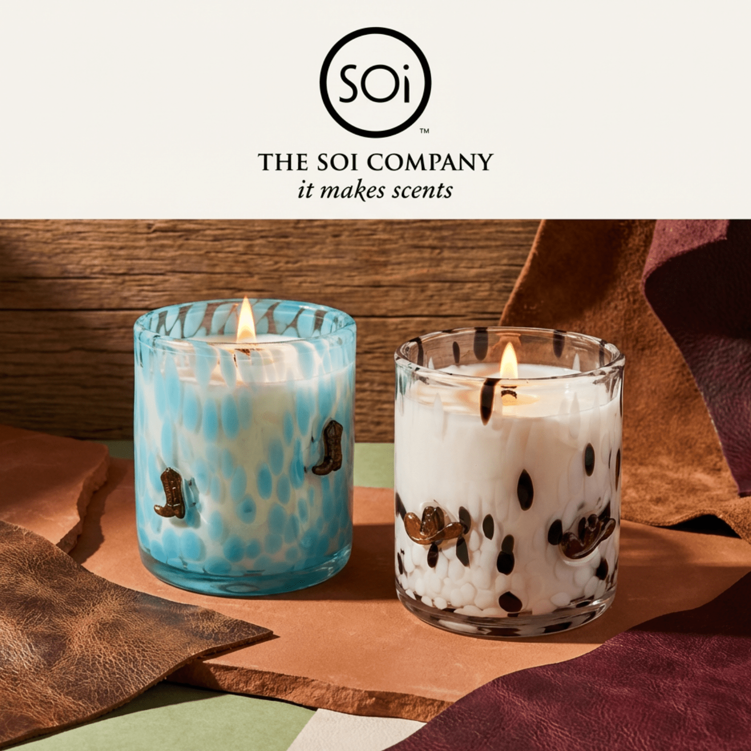 Into the Sunset (Cowboy Hat) Icon 12oz Candle - From Juniper With Love