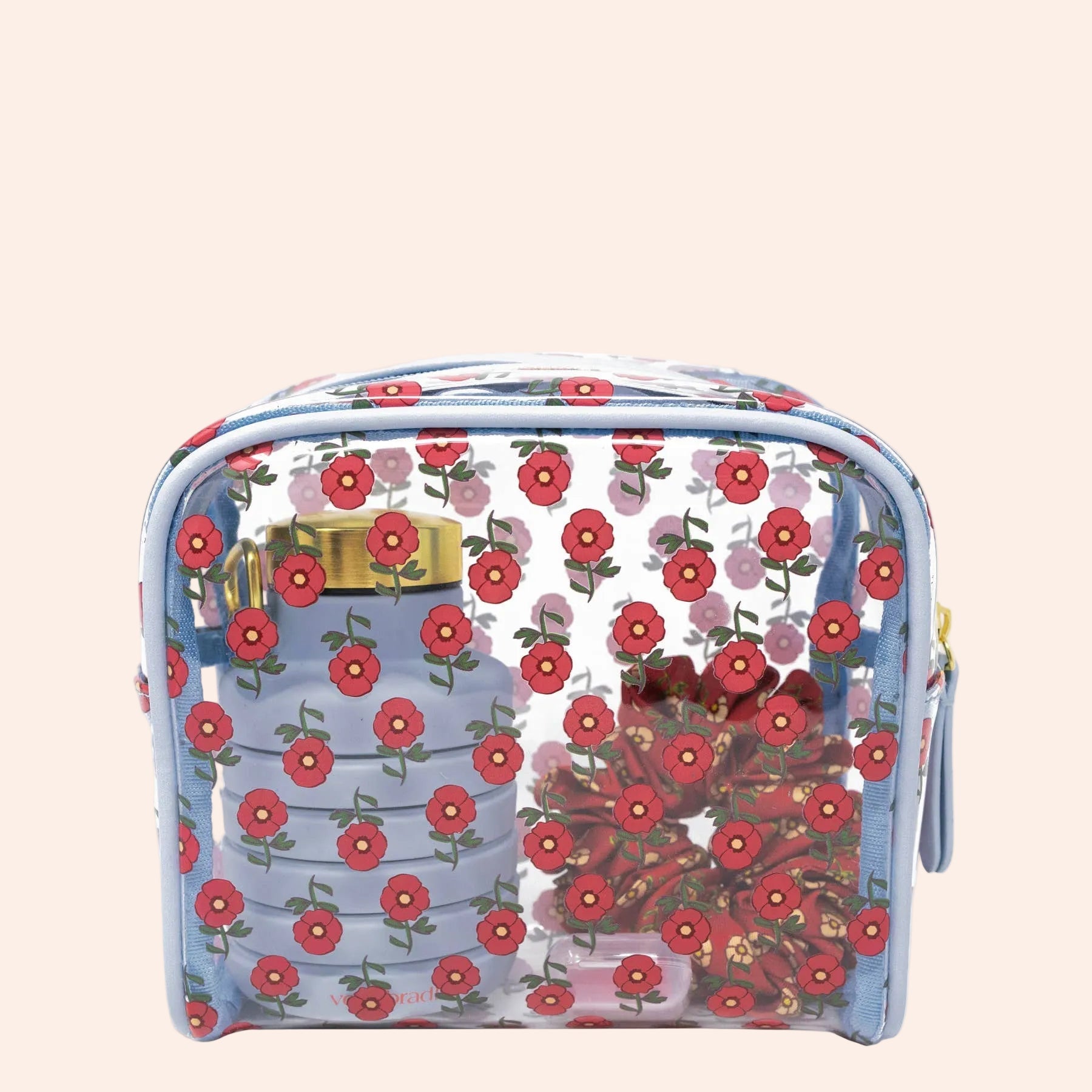 Jet Setter Travel Kit / Tiny Poppies - From Juniper With Love