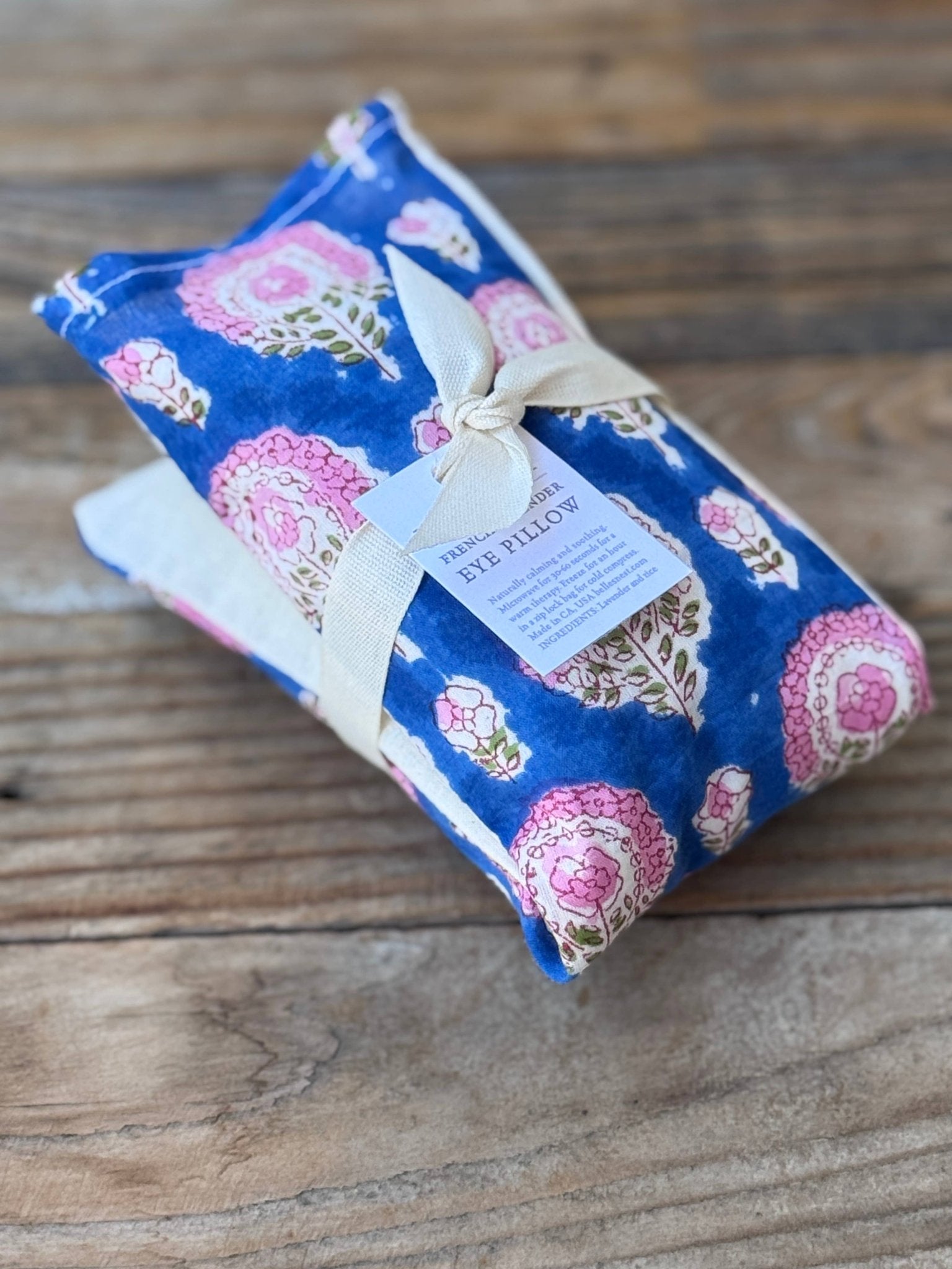 Lavender Eye Pillow / Deep Blue - From Juniper With Love
