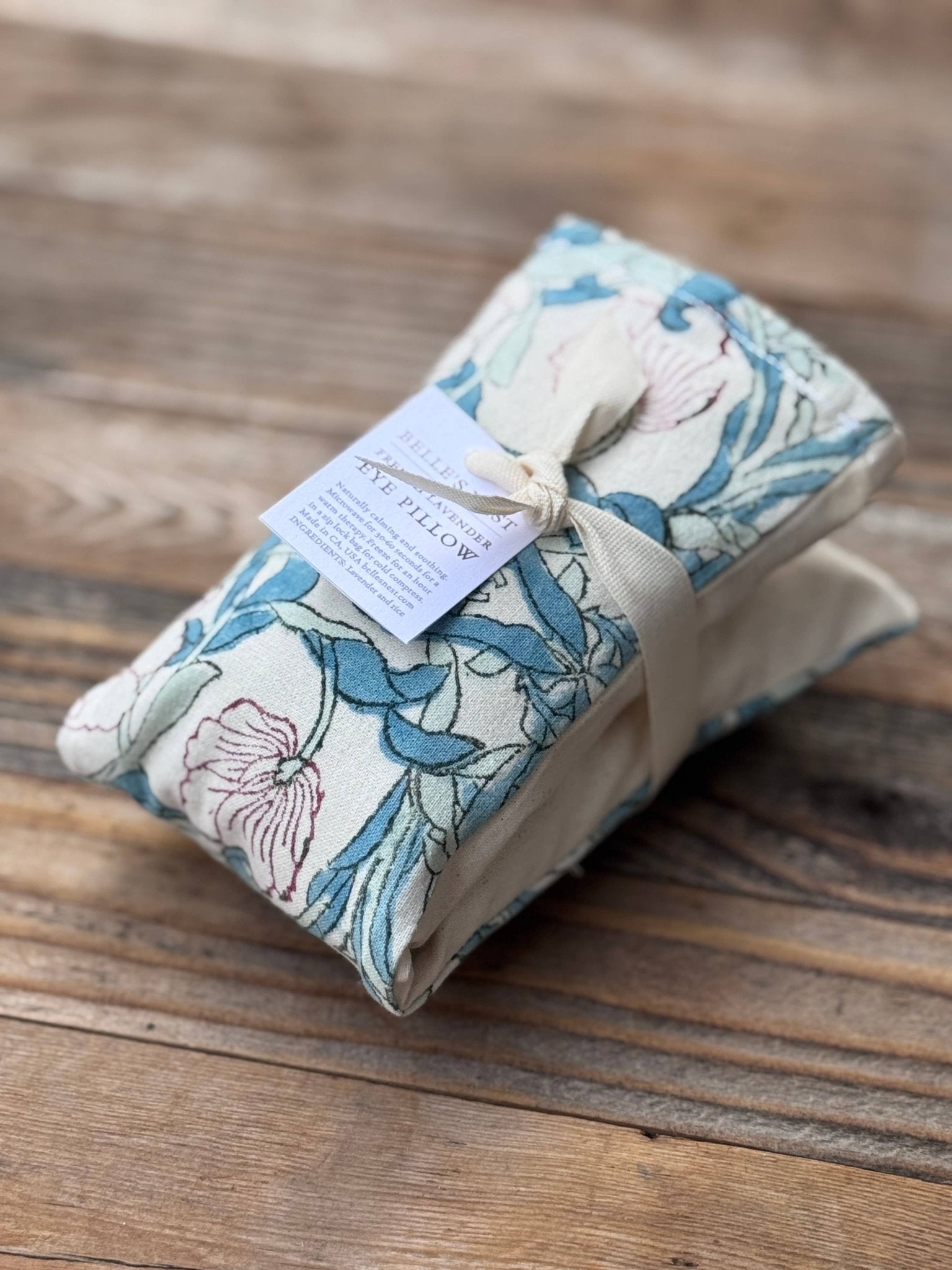 Lavender Eye Pillow / Light Blue - From Juniper With Love