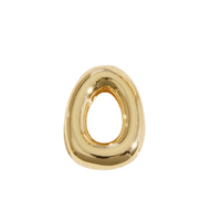 Letter Charm / Gold - O