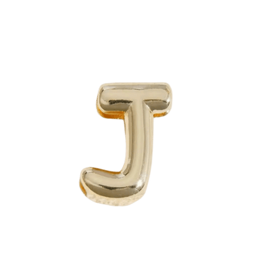 Letter Charm / Gold - J