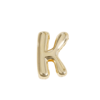 Letter Charm / Gold - K