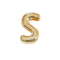 Letter Charm / Gold - S