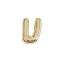 Letter Charm / Gold - U