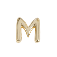 Letter Charm / Gold - M
