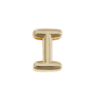 Letter Charm / Gold - I