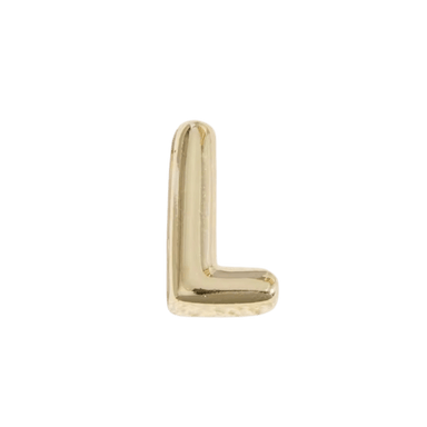 Letter Charm / Gold - L