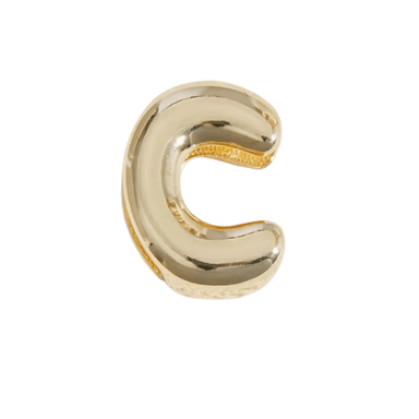Letter Charm / Gold - C