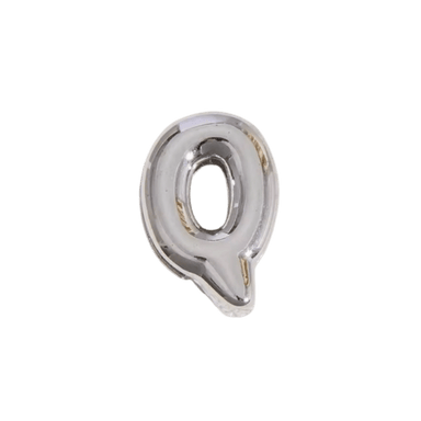 Letter Charm / Silver - Q