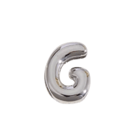 Letter Charm / Silver - G