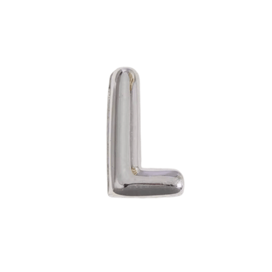 Letter Charm / Silver - L