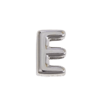 Letter Charm / Silver - E