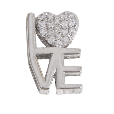 Love Charms - LOVE Silver