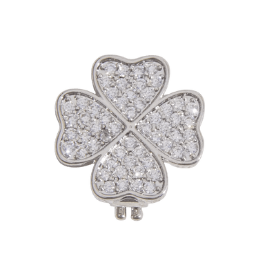 Lucky Charms - Glitzy Clover Silver