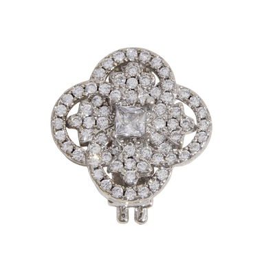 Lucky Charms - Quatrefoil Silver