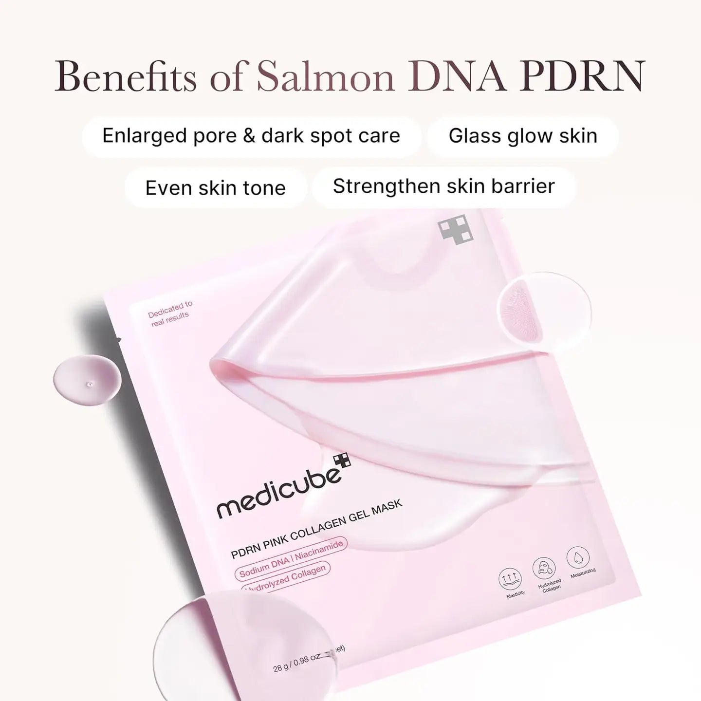 Medicube Pdrn Pink Collagen Gel Mask - From Juniper With Love