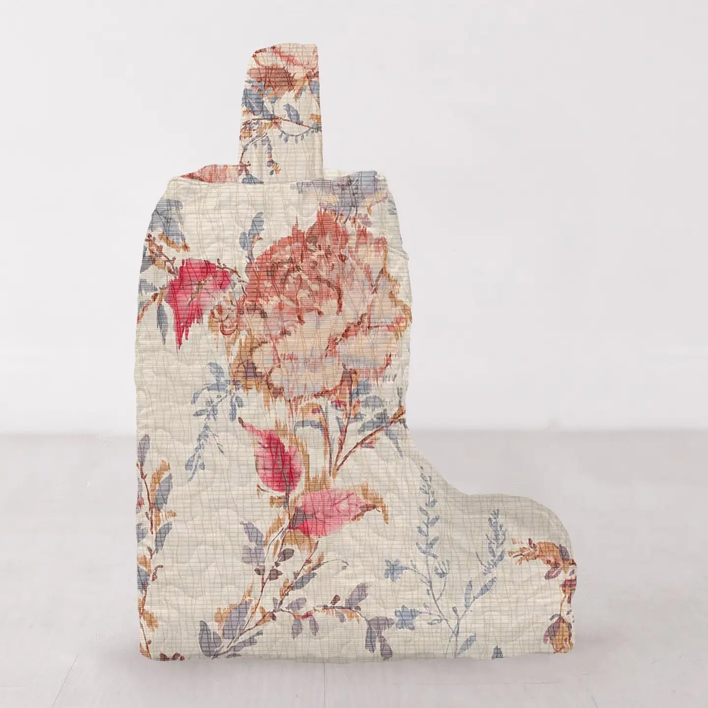 Natalie Floral Pink Quilted Boot Bag - From Juniper With Love