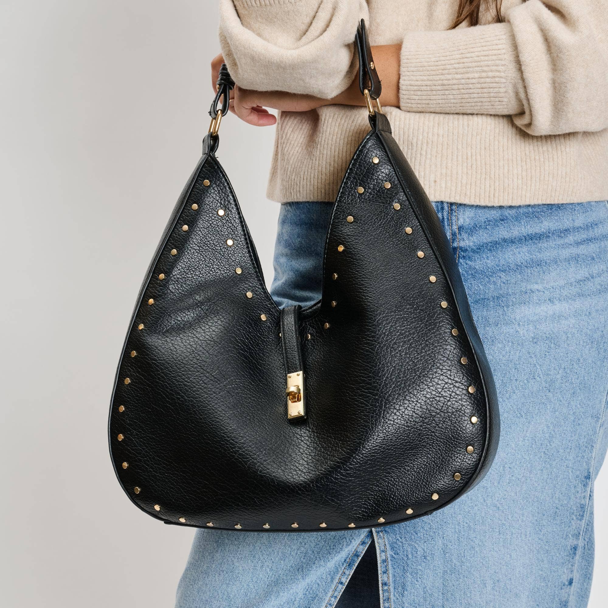 Olivia Hobo / Black - From Juniper With Love