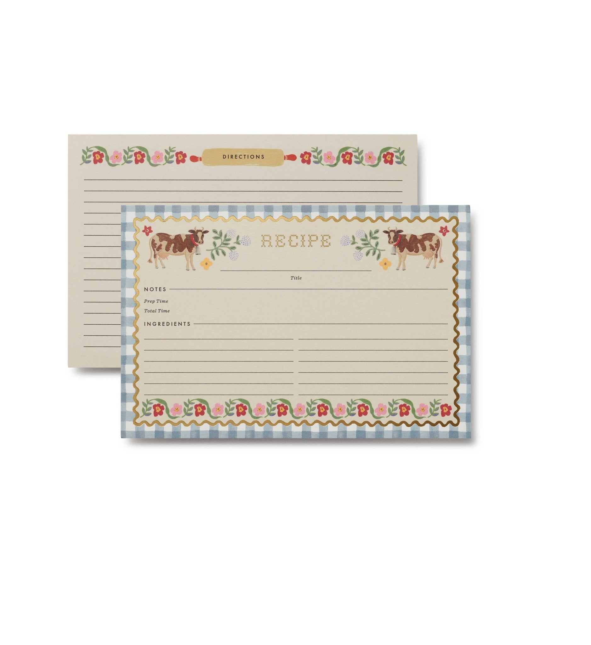 Pack of 12 Home Sweet Home Recipe Cards - From Juniper With Love