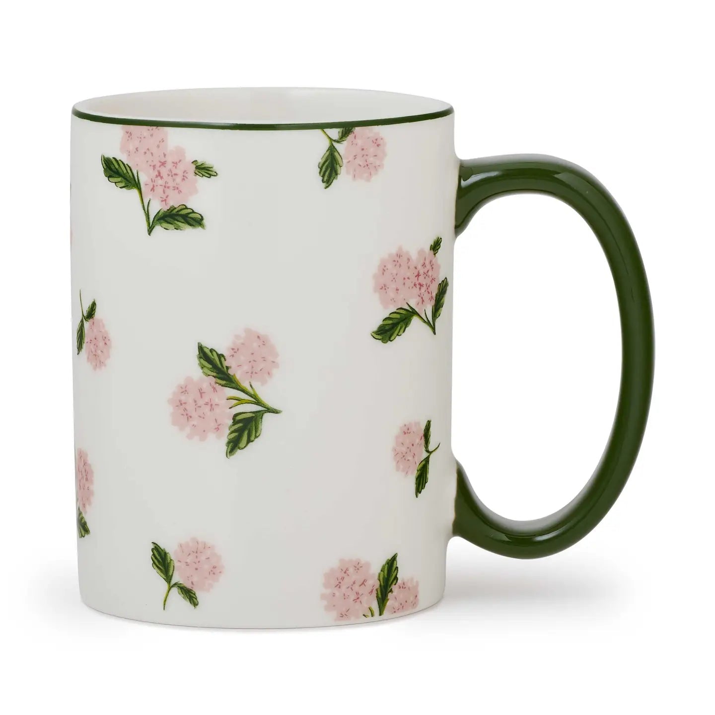 Pink Hydrangea Porcelain Mug - From Juniper With Love