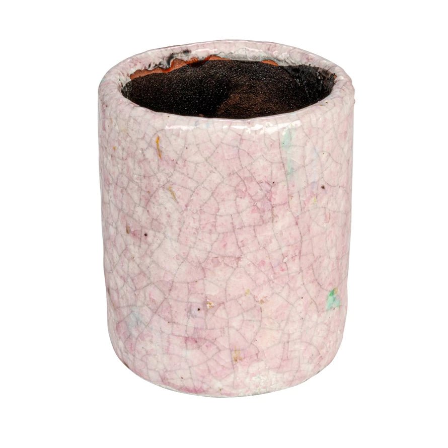 Pink Terra - cotta Planter - From Juniper With Love