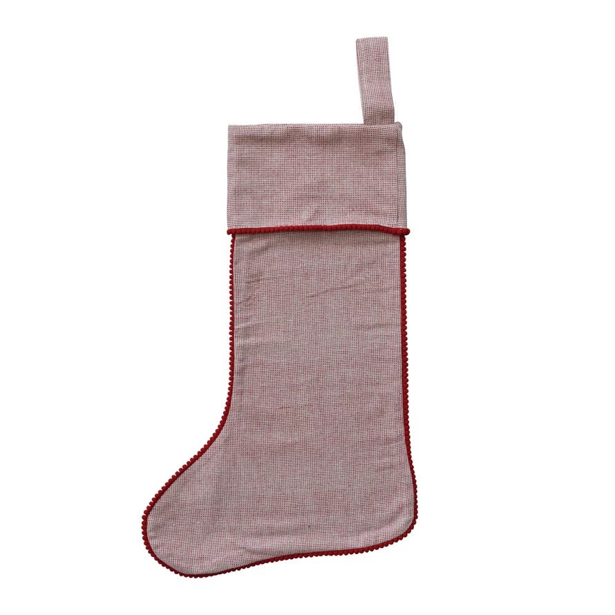 Red Cotton Stocking - From Juniper With Love