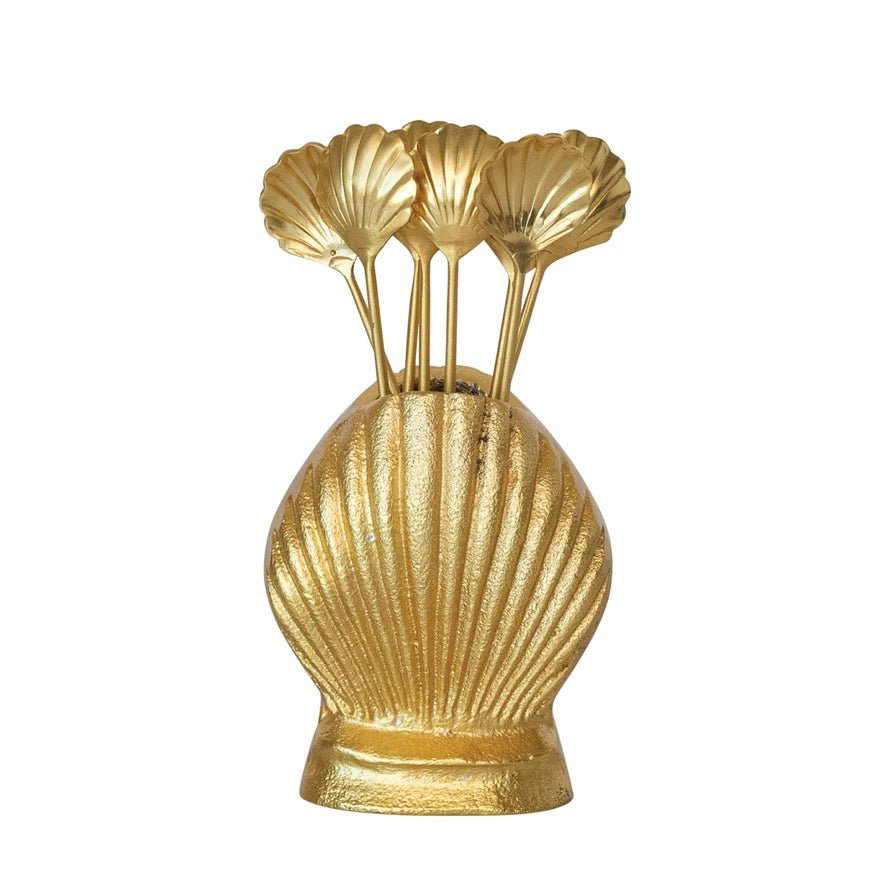 Shell Shaped Appetizer Picks - From Juniper With Love