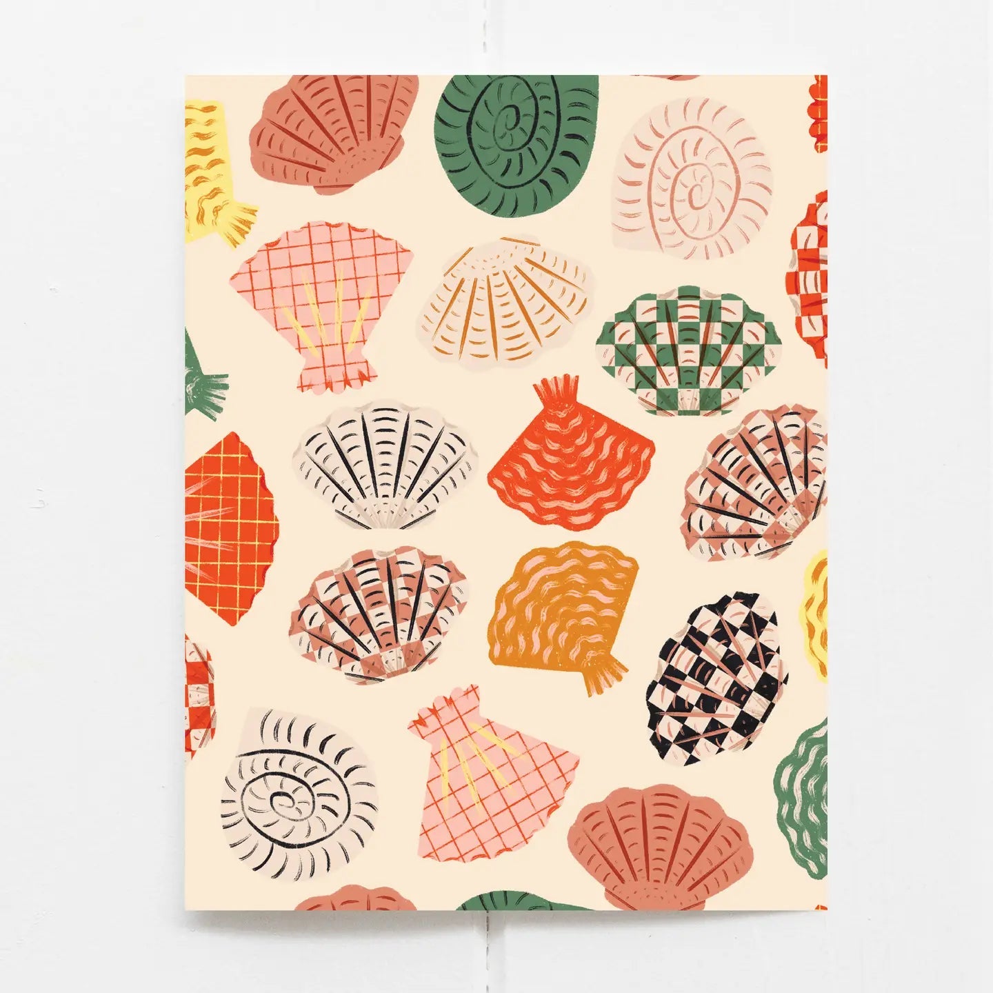 Shells Greeting Card - From Juniper With Love