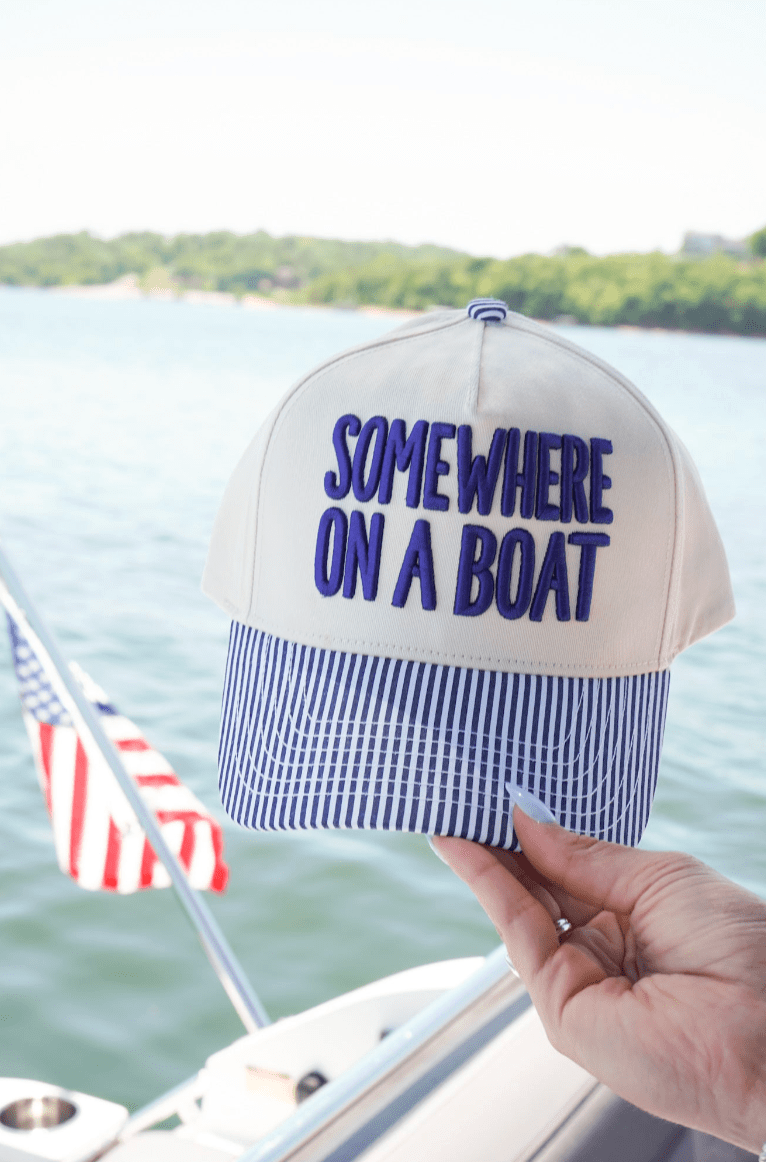 Somewhere On A Boat Hat - From Juniper With Love