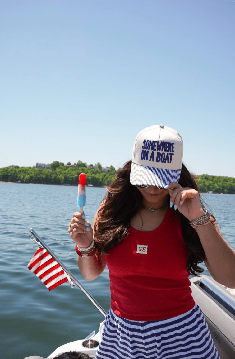 Somewhere On A Boat Hat - From Juniper With Love