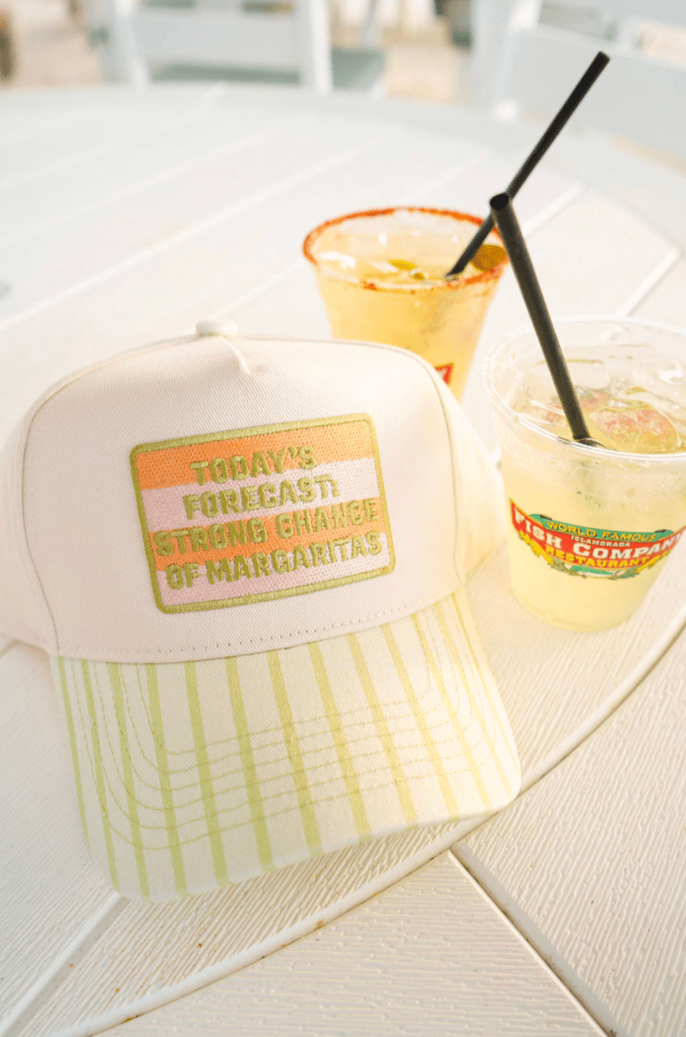 Strong Chance of Margaritas Hat - From Juniper With Love