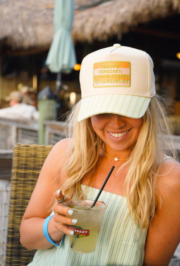 Strong Chance of Margaritas Hat - From Juniper With Love