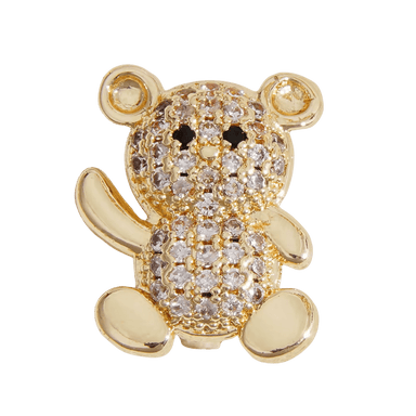 Teddy Bear Charms - Gold