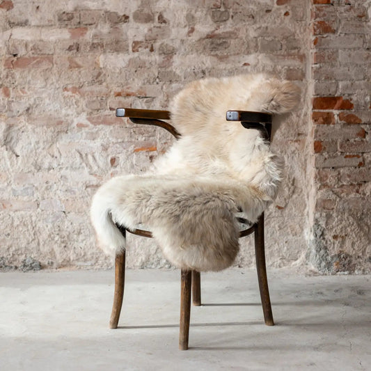 Texel Melange Sheepskin Throw - From Juniper With Love