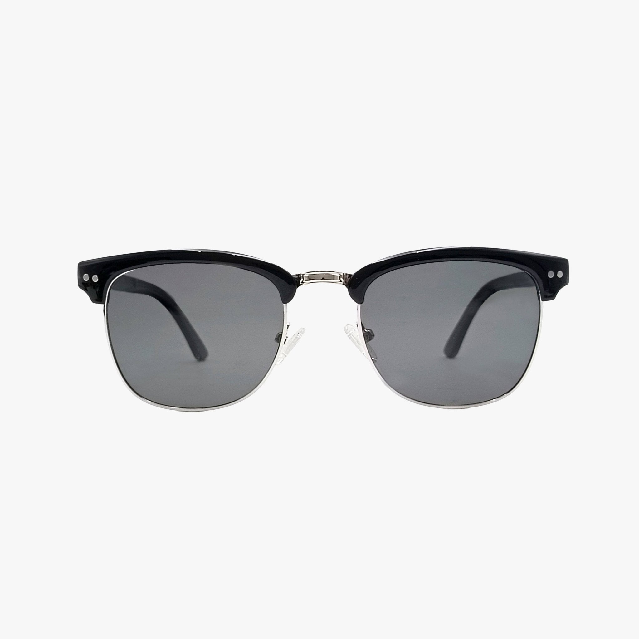 Weston Midnight Chrome Polarized Rimless Sunglasses - From Juniper With Love