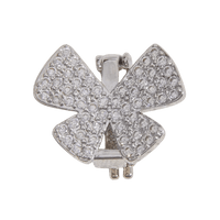 Wing Charms - Butterfly Silver