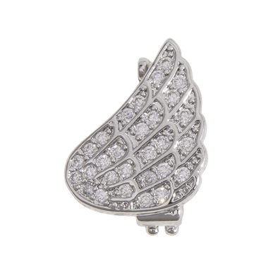 Wing Charms - Right Angel Wing Silver